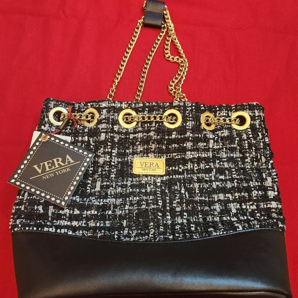 Vera New York Isabella Chain Drawstring Backpack